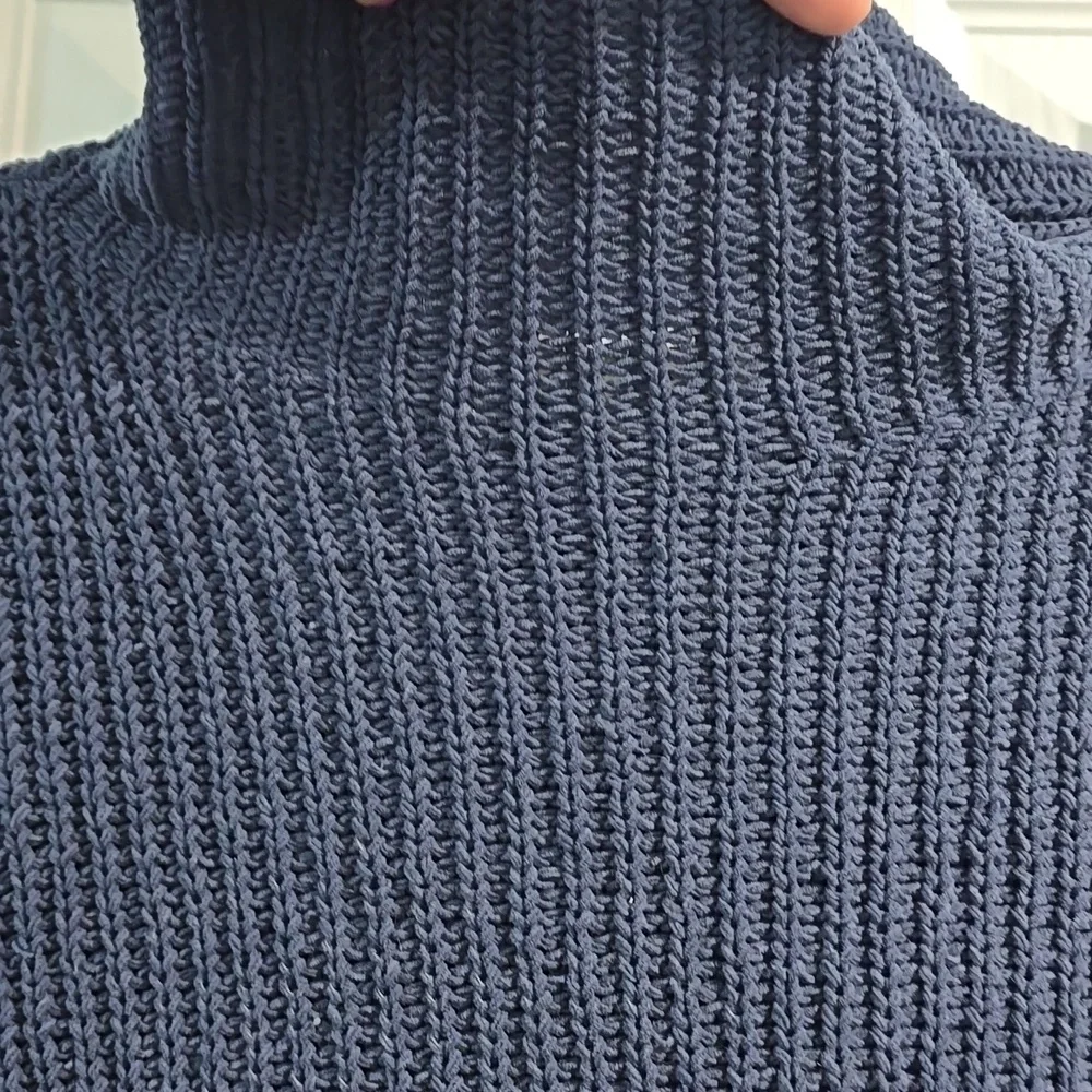 Aerie Navy Blue Turtleneck Sweater - Picture 11 of 12